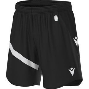 Macron Shen Eco Short Kinderen - Zwart / Wit | Maat: 11-12 Y