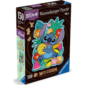 Ravensburger houten puzzel Disney Stitch - Legpuzzel - 150 stukjes