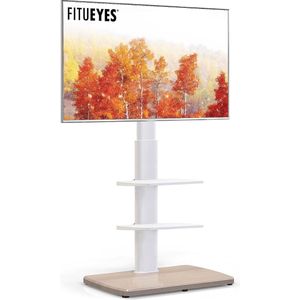 TV-meubel vloer 1,43m met houten voet voor 32-43 55 65 70 75 inch