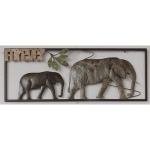 Frame 3D art - Olifant forever 28X73cm