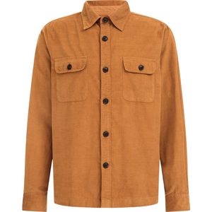 WE Fashion Heren tall fit overshirt van corduroy