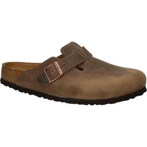 Birkenstock Boston Narrow Heren Clogs - Tabacco Brown - Maat 46