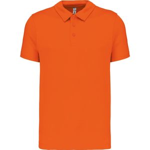 Herensportpolo 'Proact' met korte mouwen Orange - XL