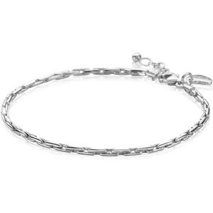 ZINZI zilveren schakel armband 2,3mm breed 18-21cm ZIA2648