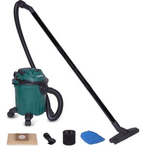 VONROC Compacte nat- en droogzuiger / stofzuiger - 1000W – Blaasfunctie – 12L tank - 5m stroomkabel