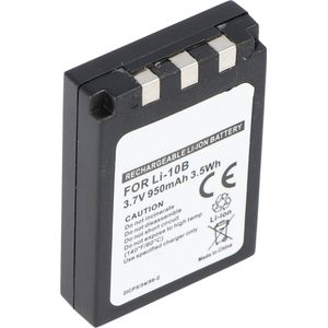AccuCell-batterij geschikt voor Olympus LI-10B, LI-12B