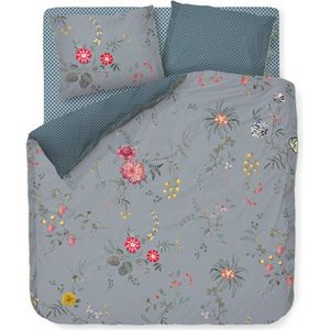 Pip Studio Fleur Grandeur dekbedovertrek - Lits-Jumeaux XL - 260x200/220 - Blauw