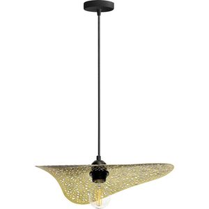 Toolight App1467-1Cp Hanglamp Zwart 33X36X5Cm