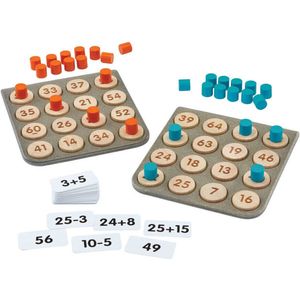 PlanToys Houten Speelgoed Wiskunde Bingo