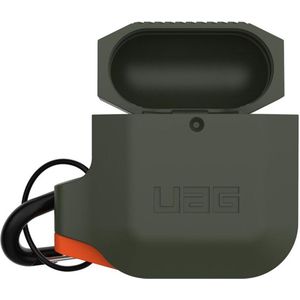 UAG Hoesje schokbestendig siliconen Geschikt voor AirPods 1 / 2 - UAG Rugged Armor Softcase - Groen