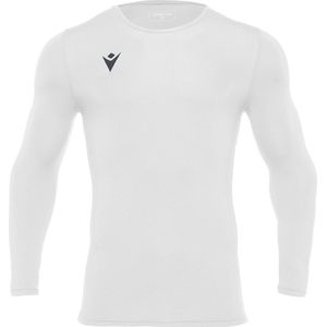 Macron Holly Tech Underwear Shirt Lange Mouw Kinderen - Wit | Maat: 140/152