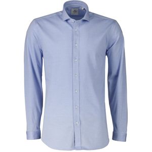 Hensen Overhemd - Extra Lang - Blauw - M