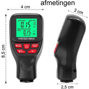 -lakdikte meter laagdikte meter Diktemeter - Nauwkeurig - Autolak - auto