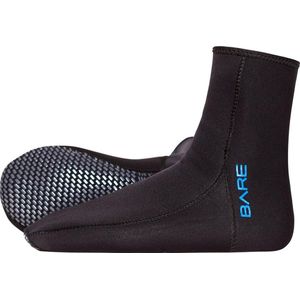 Bare 2mm Neo Sock Luxe - Wetsuitschoenen - Volwassenen - Zwart - L