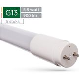 Spectrum LED TL Buis G13 8.5W - 600mm - 900 Lumen - 4000K Neutraal Wit - Natuurlijk Licht - Energiezuinig - 5 stuks