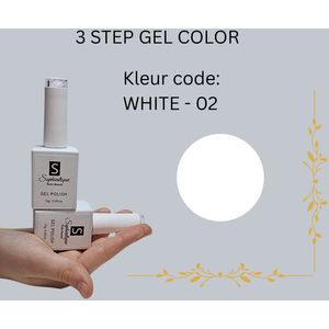 Sophiestique® – 3-Stappen Gellak Wit 02