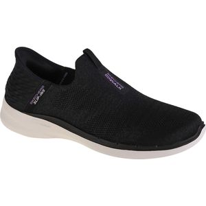 Skechers Go Walk 6 - Fabulous View Slip-ins 124569-BKLV, Vrouwen, Zwart, Sneakers,Sportschoenen, maat: 40