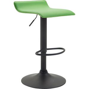 Clp Dyn V2 Barkruk - Kunstleer - groen - Zwart