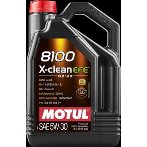 Motorolie MOTUL Oil 8100 X-CLEAN EFE 5W30 - 5L