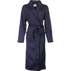 Tenderness - dames badjas - Fleece - Blauw - Maat S