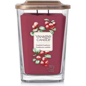 Yankee Candle Elevation Large Geurkaars - Candied Cranberry
