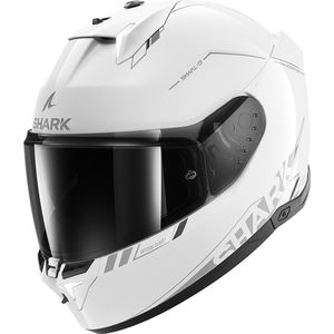 Shark Skwal i3 Blank Sp White Silver Anthracite WSA L - Maat L - Helm