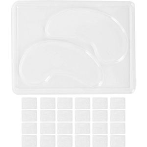 Transparante DIY Oogmasker - 25 stuks - Herbruikbaar - Draagbaar - Plate Set .