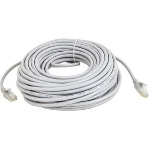 ValeDelucs Internetkabel 10 meter - CAT5 UTP Ethernet kabel RJ45 - Patchkabel LAN Cable Netwerkkabel - Grijs