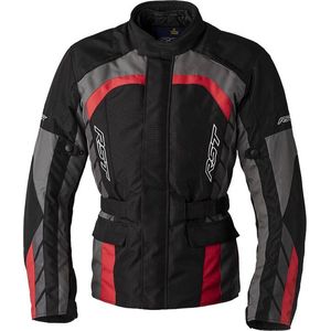 RST Alpha 5 Ce Mens Textile Jacket Black Grey Red 44 - Maat - Jas