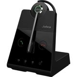 Jabra Engage 65 SE Headset Draadloos oorhaak, Hoofdband Kantoor/callcenter Zwart