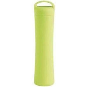 Mastrad - knoflookpeller - bewaartube - groen - siliconen - 15cm