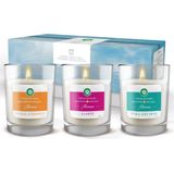 Airwick Geurkaarsen Aromatherapie met etherische oliën (Set van 3)