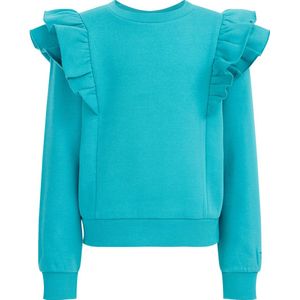 WE Fashion Meisjes sweater met ruches