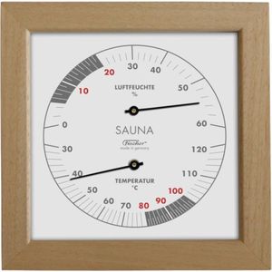 Fischer | Sauna thermohygrometer 170 x 170 mm
