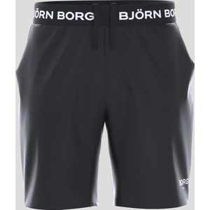 Björn Borg BB Logo Performance-  Short - Korte Broek - Bottom -Sport - Heren - Maat M - Zwart