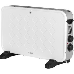 ECG TK 2070 White, Paneelradiator, 1200/2000 W, TURBO