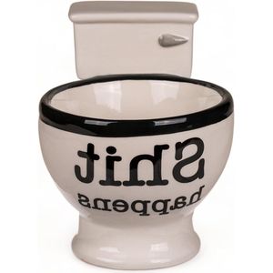 Funny Happens Mug Toilet Coffee Pot with Sink - Enjoy Your Coffee Break with a Smile!