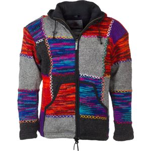 Pure Wool damesvest WJK-06 - multi - S