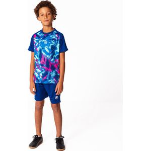 Champions League Voetbaltenue Kinderen - Maat 116 t/m 164 - Blauw - Unisex - Officiële merchandise
