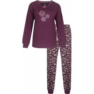 Tenderness Dames Pyjama - Katoen - Paars. - Maat XL