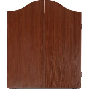 KOTO - Dartbordkast Sedon Rood (63 cm x 49 cm x 8,5 cm) Incl. 2 Whiteboard Scoreborden & Ophangsysteem, Excl. Dartbord