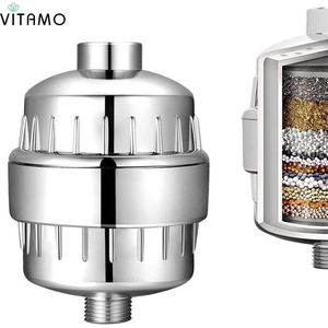 Vitamo™ Premium Universele 15 Stage - Douchefilter & Extra Filter - Waterfilter Voor Douchekop