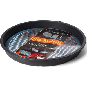 QuickGlow Voordeelset met Easy Grill Cleaner + Easy Grill BBQ Sponges (2 stuks) voor het reinigen van het BBQ rooster (tm 59 cm)