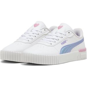 PUMA Carina 2.0 Bouncy Sky Jr Meisjes Sneakers - PUMA White-Lavender Alert - Maat 37