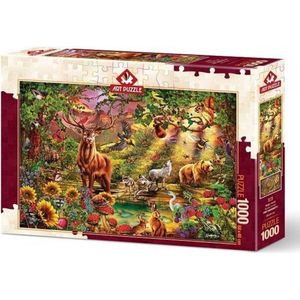 Magic Forest Puzzel 1000 Stukjes