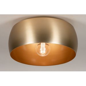 Lumidora Plafondlamp 74198 - E27 - Goud - Messing - Metaal - 45 cm