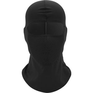 Somstyle Luxe Helmmuts Balaclava - Motor / Scooter Bivakmuts - Winter Muts Face Mask Ski - Zwart