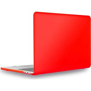 Laptophoes - Geschikt voor MacBook Pro Hoes - 13-inch Case Voor Pro 13 inch (M1, M2 2017-2022) A1706 t/m A2686 - Rood