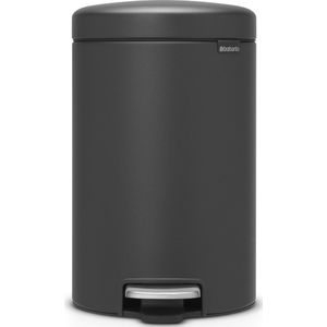 Brabantia NewIcon Prullenbak - 12 liter - Mineral Infinite Grey