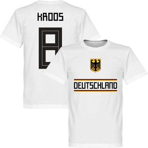 Duitsland Kroos 8 Team T-Shirt - Wit - S